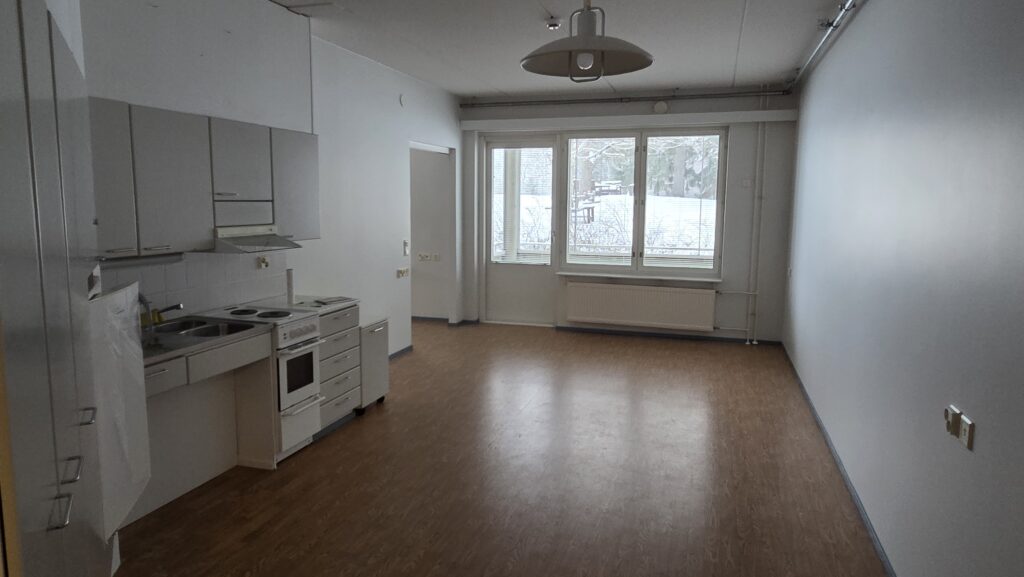 Vuokra-asunnon keittiö